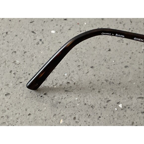 Caravelle By Bulova Ghent Eyeglasses Frames ONLY Dark Gunmetal Brown 50-19-140 - Picture 6 of 9
